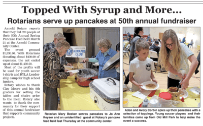 50th Annual Pancake Feed
