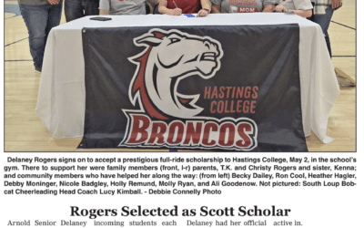 Rogers Selected as Scott Scholar